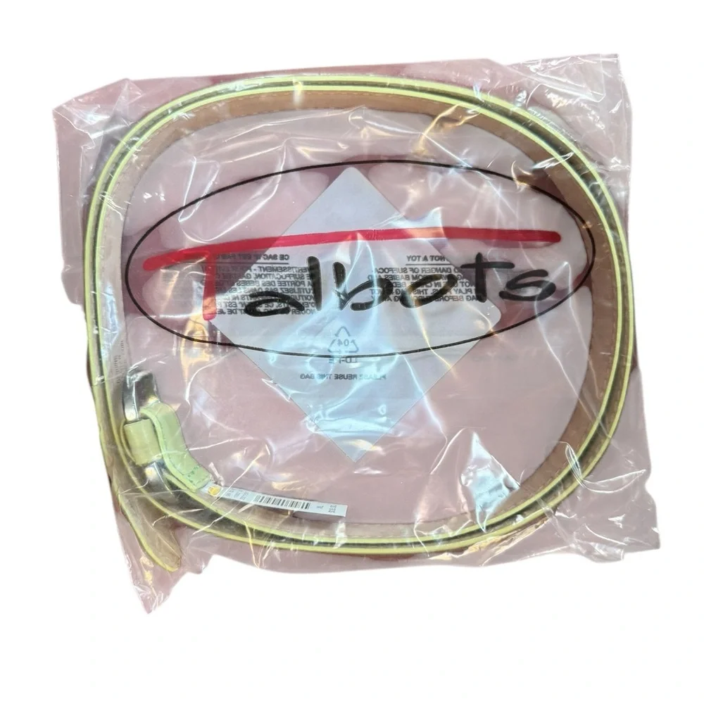NWT Talbots Pistachio Leather‎ Belt